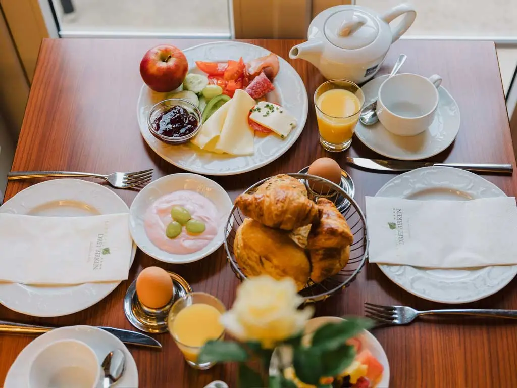 Frühstück und Genuss im Hotel Drei Birken